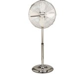 Ventilador Maurer de Pie 125 cm. de Alto Cromo