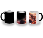 MERCHANDMANIA TAZA MÁGICA Nezuko Guardianes de la noche cazador demonios carmesi magic mug