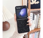 Luxury Colored Diamond Matte Phone Case for Samsung Galaxy Z Flip 4 3 Zflip 5 Fold ZFlip5 Flip4 ZFlip3 Super Shiny Glitter Cover