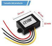 GYVRM 12V to 13.8V 14V DC DC Step Up 1A 2A 3A 4A 5A Non Isolated Boost Power Converter 12 Volts to 13.8 Volts Voltage Regulator