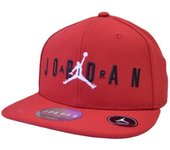 Gorra Jordan Jumpman Air Rojo Niños Kids 9A0128-R78