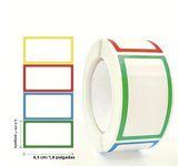250pcs Waterproof Blank Self Adhesive Assorted Stickers Removable Label Stickers Name Tag Bottle File Document School Supplies