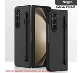 Luxury Skin Feel Slim Case for Samsung Galaxy Z Fold 6 5 4 Stylus Pen Slot Holder Plastic Fold Shockproof Protection Hard Cover