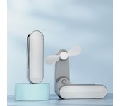 Ventilador Portátil De Mano, Mini Ventilador Recargable, Bolsillo USB, imprescentes Para Viajes Al Aire Libre Para Mujeres