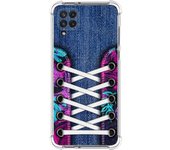 Funda Silicona Antigolpes para Samsung Galaxy A22 4G / M22 diseño Zapatillas 06 Dibujos