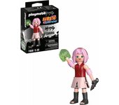 PLAYMOBIL NARUTO SHIPPUDEN 71098 SAKURA CON KUNAI Y JUTSU PALMA MÍSTICA