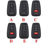 Lonsdor LT20-04 8A 4D Universal Smart Key for Toyota Lexus Support Board 0020/2110/7930/0010 work with KH100+ K518 K518ISE
