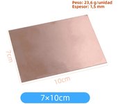 1pc FR4 PCB 5x7 5x10 7x10 10x15 10x20 12x18 15x20 20x30 Single Side Copper Clad Plate DIY PCB Laminate Circuit Board for Arduino