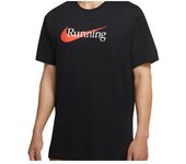 Nike CW0945 Camiseta de manga corta para hombre en negro de textil