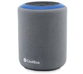 Coolbox Altavoz Bluetooth 5.3 Drop G231 - Protección IPX6 - Lector Microsd - Autonomía 6h - Carga USB-C - Gris