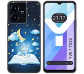 Funda Silicona para Vivo Y35 / Y22s diseño Libro Cuentos Dibujos