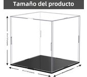 4 Sizes Acrylic Display Box Transparent Storage Organizer Clear Assemble Show Case for Toy Figures Car Model Collectibles