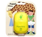 Box Disposable Soap Paper Travel Soap Paper Washing Hand Bath Clean Scented Slice Sheets Mini Paper Soap Bathroom Supplies