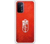 Funda original compatible con Oppo A54 5G / A74 5G - Granada Textura Roja Escudo Blanco SS18-19