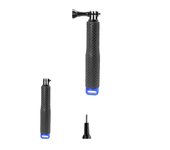 HONGDAK Aluminum Alloy Extendable Handheld Selfie Stick Monopod Telescoping Pole Phone Clip for GoPro Hero 11 10 9 Insta360