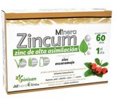Minera Zincum SinGluten Vegan 60caps Pinisan