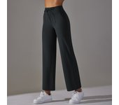Wide Leg Pants With Pockets Women's Loose Yoga High Waist Legging Drawstring Outdoor Casual Jogging Gym Sports Flare Pants