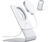 KUXIU Stand for MagSafe Charger, Aluminum MagSafe Desktop Stand Holder Dock,for iPhone 16/15/14/13/12 (Not Included MagSafe)