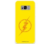 Funda original compatible con Samsung Galaxy S8 - JL Flash Simbolo Fondo Amarillo