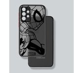 Marvel Groot Spider Iron Man Phone Case For Samsung S24 S23 S22 S21 S20 S10 9 Plus Ultra Pro 5G Frosted Translucent Matter Cover