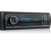 AKAMATE 1Din Car Radio MP3 Player Audio Multimedia FM Radio Bluetooth EQ Tuner with LCD Displays Support AUX USB TF Card