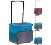 nevera con ruedas tipo  trolley  28 l. colores surtidos. cool