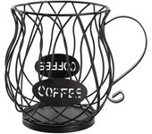 Soporte y Organizador para Cápsulas de Café Metálico K Cup - Gran Capacidad - Orden en el Mostrador