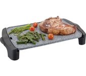 JATA - Plancha de Asar GR558 - Potencia 2500W - Resistente Al Rayado - Antiadherente - Libre de PFOA - Fabricada en España - Fácil Limpieza