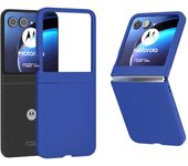 Ultrathin Skin Feel Candy Color Flip Case for Motorola Moto Razr 50 Ultra 40 Ultra Razr 50 5G PC with Film Protection Back Cover