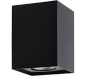 Ledkia Aplique de Techo Aluminio Jaspe Negro Negro