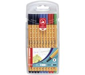 STABILO fineliner point 88, estuche de oficina de 10