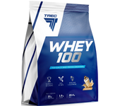 TREC NUTRITION - Proteína de Suero Concentrado WHEY 100 - Alta Calidad - 700g
