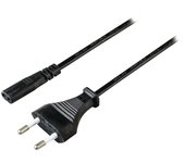 Cable de Alimentación Valueline con Conector Euro Macho y IEC-320-C1 de 3 Metros