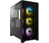 Corsair iCUE 4000X RGB Midi Tower Negro