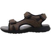 Geox U SPHERICA EC5 A - VI.SIN+MESH  Sandalias Planas Hombre Marrón