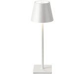 Lámpara de mesa LED recargable por USB, lámpara de escritorio con Interruptor táctil, Bar, libro de lectura, lámpara de noche, luces de mesita de noche, decoración para dormitorio(negro)