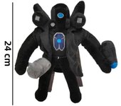 New Skibidi Toilet Plush Toys Titan Speakerman Camera TV Man Cartoon Speaker Titan Drill Clockman Plush Soft Stuffed Doll Gifts