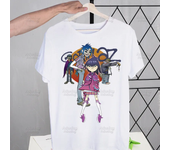 Gorillaz Modern Music Band Cartoon Men's Tshirt Cute Printing Shirt Mens Fashion T-Shirt For Men Casual Tops Short Sleeve