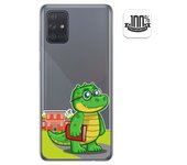 Tumundosmartphone Funda Gel Transparente Samsung Galaxy A71 5G Personalizada Coco Dibujos