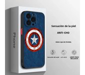 Marvel Captain America For Apple iPhone 15 14 13 12 11 XS XR X 8 7 Pro Max Plus Pro Frosted Translucent Phone Case