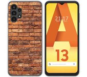 Funda Silicona para Samsung Galaxy A13 4G diseño Ladrillo 04 Dibujos