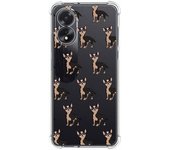 Tumundosmartphone Funda Silicona Antigolpes para Oppo A18 diseño Perros 11 Dibujos