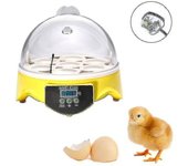 Automatic Poultry 7 pcs Egg Incubator Temperature Control Poultry Bird Chicken Hatcher Z -HG- Perfet