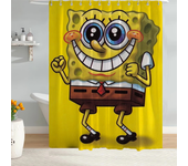 Bathroom Shower Curtain Home Tentacles SpongeBobs Washable Waterproof Fabric Shower Curtain Curtains in the Bathroom Accessories