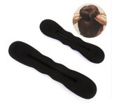 Sponge Plastic Loop Curly Hair Maker Hair Scrunchie Headband Twist Donut Bun Curler Hairbands Hairstyle Tools