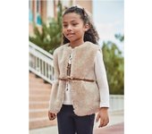 Mayoral Chaleco Pelo Niña - Cálido y Elegante