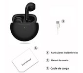 Original Air Pro 6 TWS Wireless Bluetooth Headset 5.3 Headphone Mini Earphone with Mic Charging Box for Xiaomi iPhone Earbuds