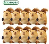 1-20PCS Kawaii Keychain Plush Pendant Explosive Kapybara Plush Pendant Keychain Toys Bag Pendant Doll Car Decoration Doll