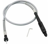 Eje Flexible multifuncional con portabrocas sin llave de 0,3-3,2mm, eje de cuerda de extensión Flexible para herramienta de fijación de muela
