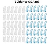 10/30/60pcs Mini Clothes Hanger for Closet Connector Hooks Cascading Plastic Wardrobe Coat Organizer Rack Holder Space Saving